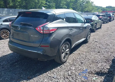 2018 Nissan Murano Sl из США, поврежденный, VIN 5N1AZ2MH3JN200733